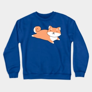 Shiba Laying on its Belly Crewneck Sweatshirt